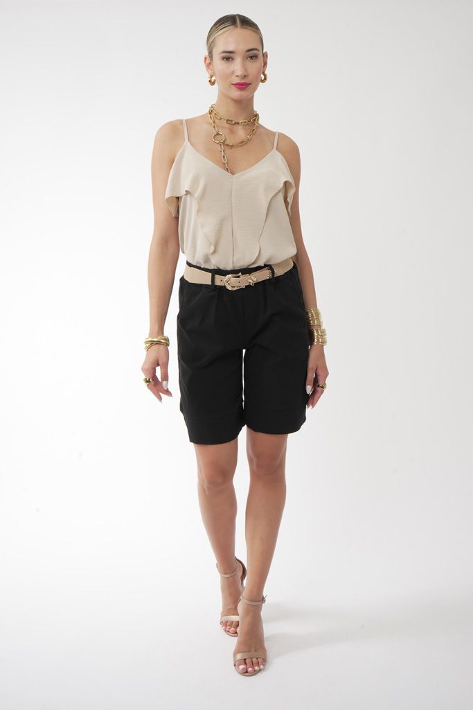 Black Vermuda shorts