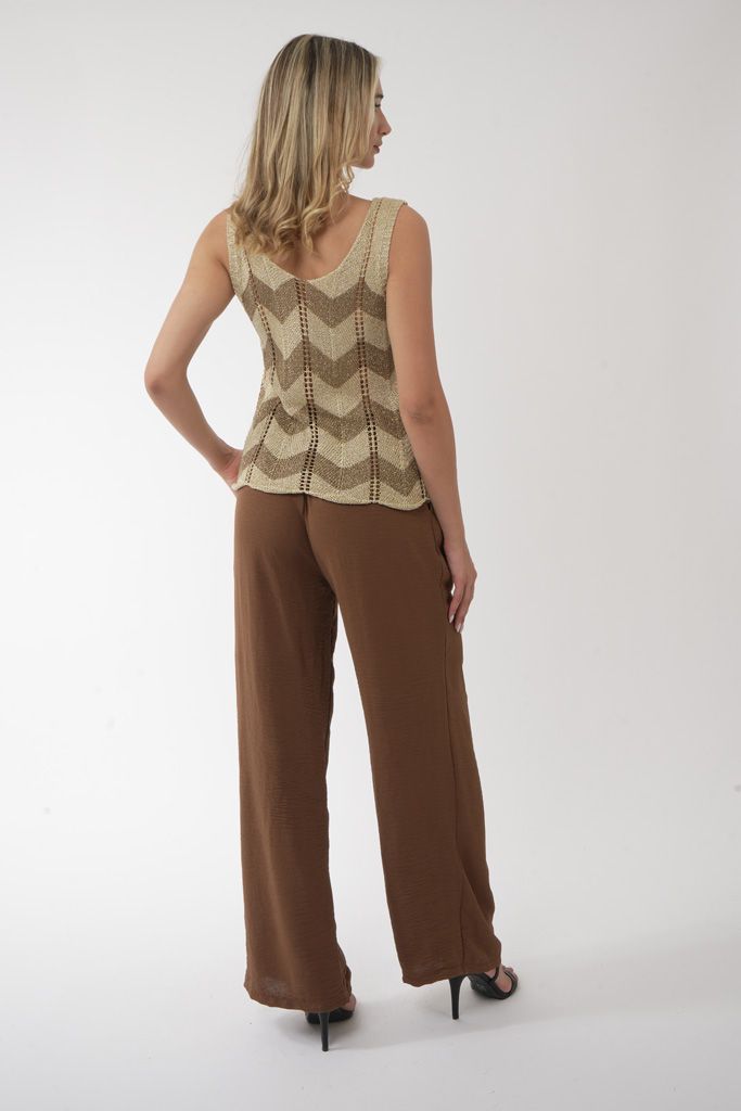 Mocha Loose trousers