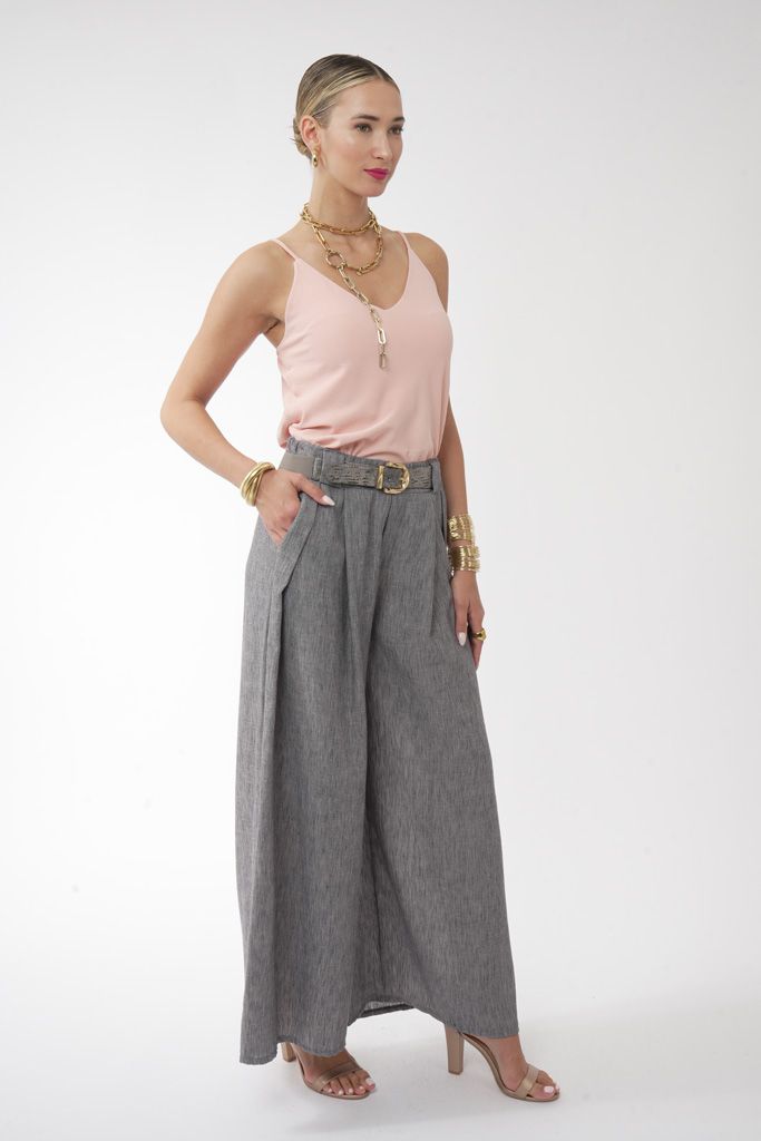 Dark grey loose trouser
