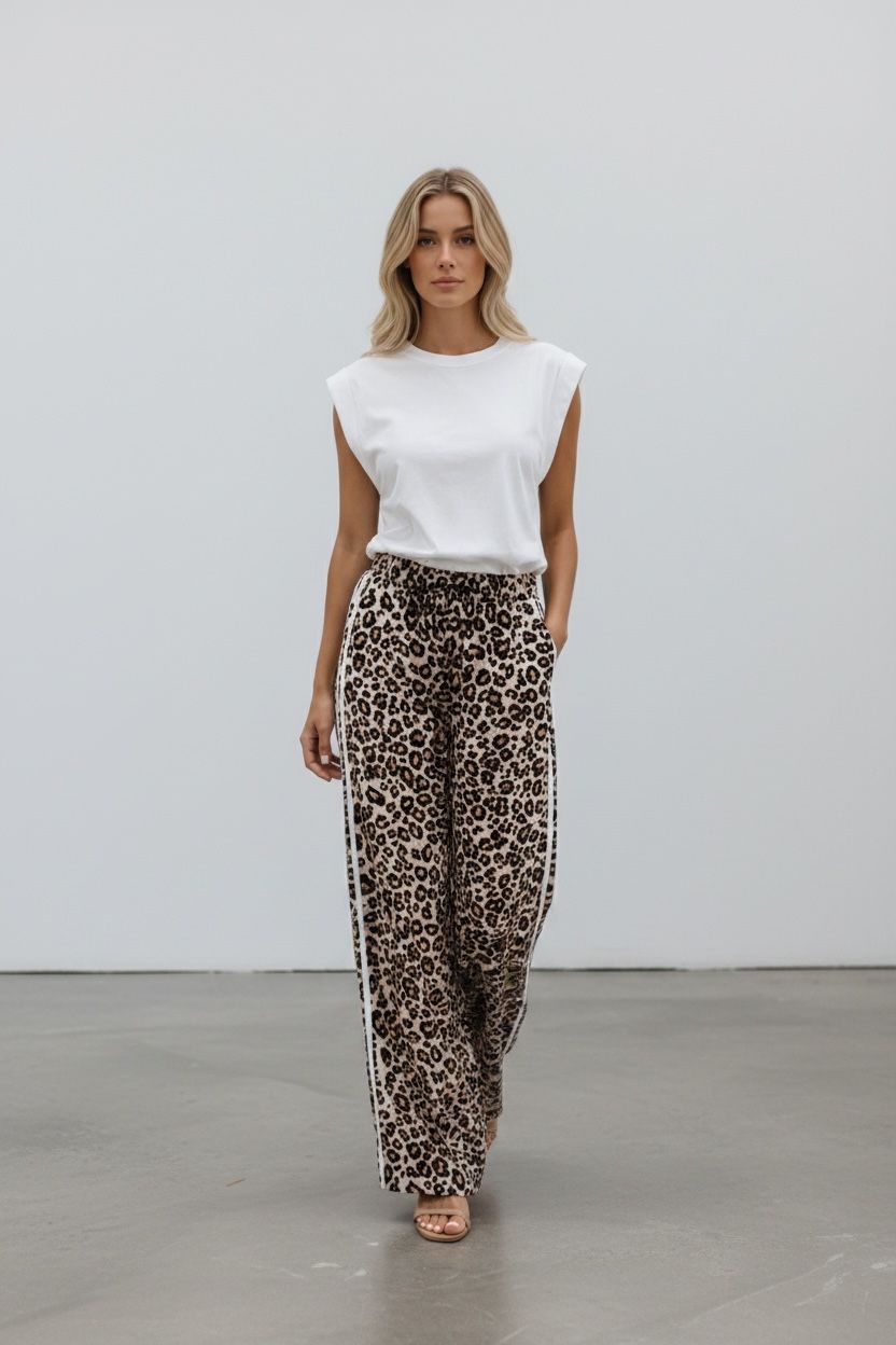 animal, wide leg