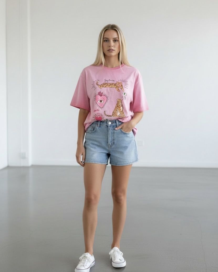 leopard, print,pink