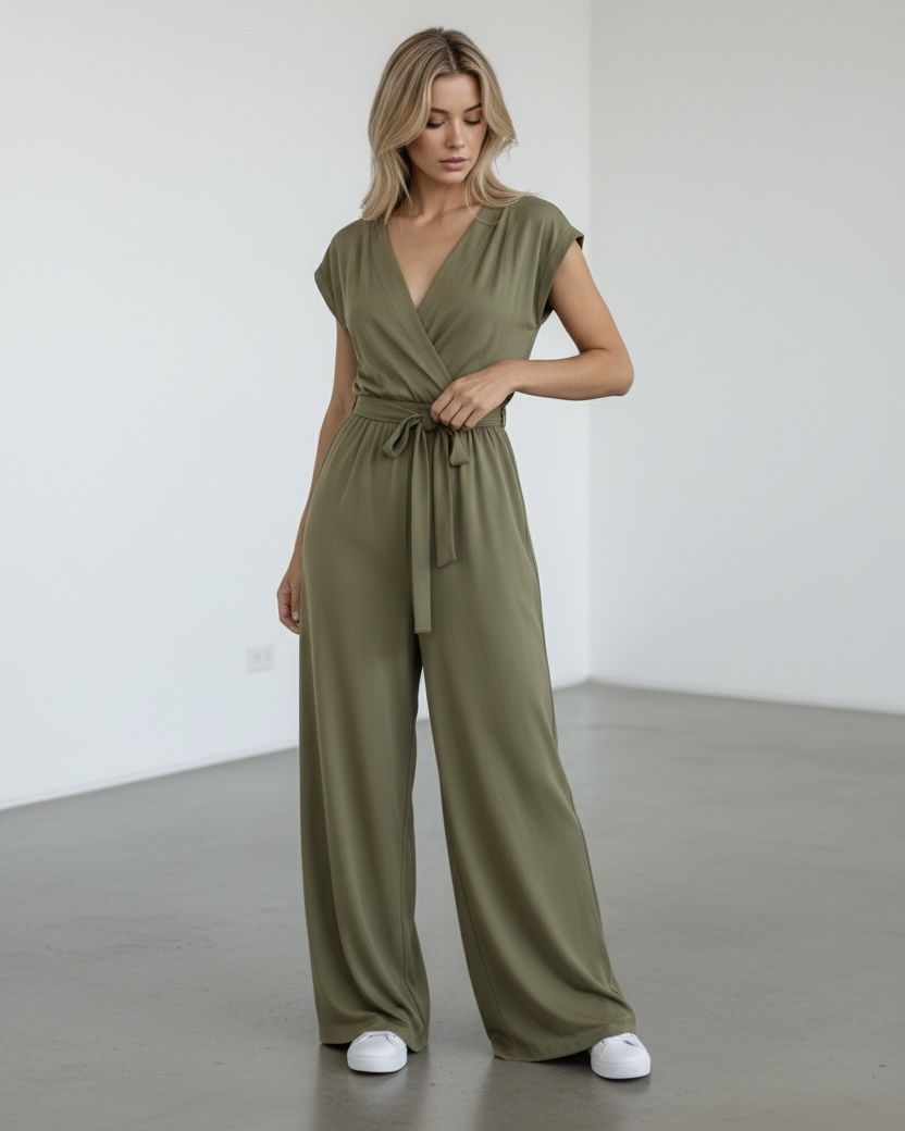  Cloud, Khaki ,Comfort ,Jumpsuit